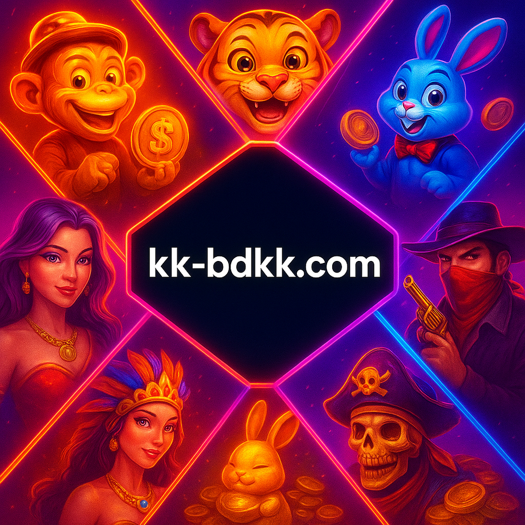 kkbdkk প্ল্যাটফর্মে বিভিন্ন গেম বিভাগের প্রদর্শনী ছবিগুলো